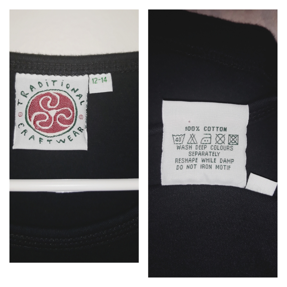 Traditional Craftwear Black Tshirt Size XS… - Picture 4 of 4